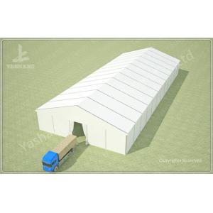25x60 M Wind Resistant Temporary Industrial Storage Buildings With Suspension Cables