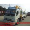 China High quality and best price FORLAND 4*2 LHD/RHD 2-3.2ton small truck with crane for sale,HOT SALE telescopic crane truck wholesale