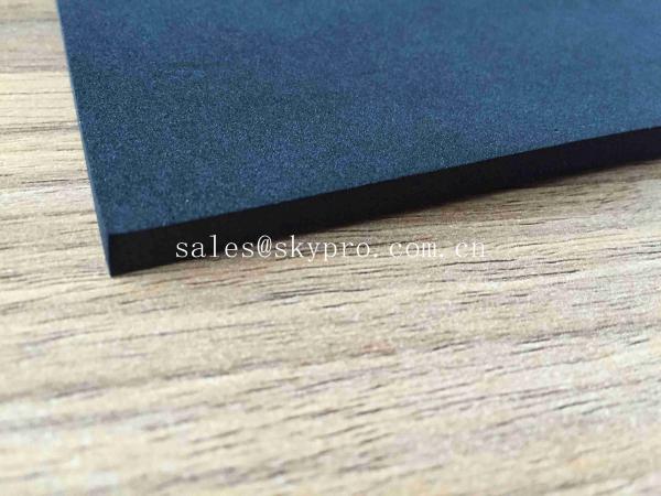 Open Celled EVA Foam Rubber Insulation Foam Sheet Black Wear Resistant Silicone