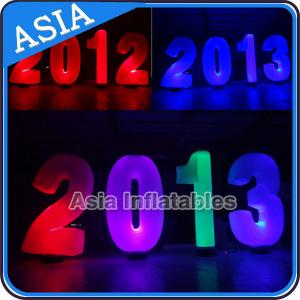 China Inflatable Cone lighting led inflatable alphabet decoration at park or garden supplier