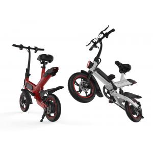 China Collapsible Pedal Assist Electric Bike , Urban Sports Electric Pedal Bike supplier