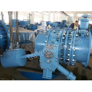 China DN 600mm Hydraulic Heavy Hammer Lug Style Butterfly Valve Hydropower Station Use supplier