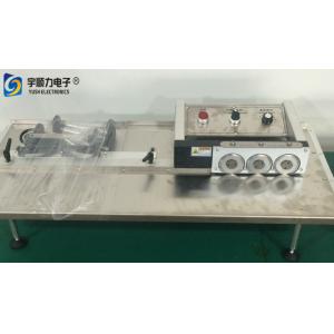 LED PCB Cutting machine Manual PCB Depaneling Equipment With Circular Knife Multiple Cutting