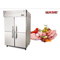 China European Standard Commercial Refrigerator Freezer Built In Fan Cooling System on sale
