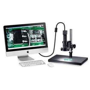 China 250X 2000X USB Electronic Digital Binocular Microscope 5 Mega Pixels Software supplier
