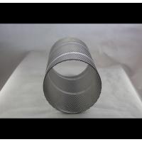 China Easy Installation Perforated Stainless Steel Cylinder , Polished Perforated Stainless Tube on sale