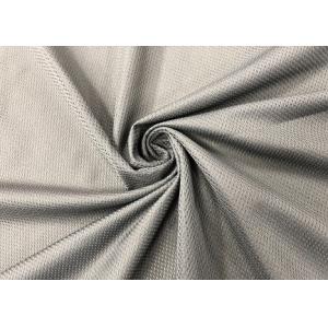 130GSM Breathable Polyester Mesh Fabric for Shoes Sneakers Grey Color