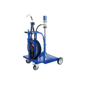 Goodyear Heavy Duty Mobile Lubricant Oil Pump Kit with Oil Drum Trolley for 58 Gallon Drum