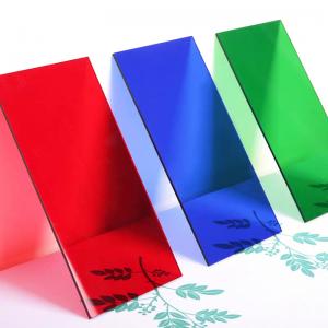 China Plastic sheet white board Acrylic Sheet Cut to Size Custom Made Rainbow Color Plastic Board double sided acrylic mirror supplier