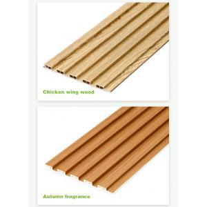 Recyclable PVC Wall Ceiling Panel WPC Plastic Cladding Wood Composite