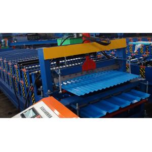 China roofing sheet double layer tile machine wholesale