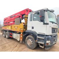China Heavy Duty Used Concrete Pump Truck Company SANY 28T 38 Meter on sale