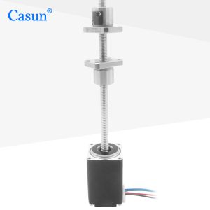 China Casun Motor Ball Screw Stepper Motor 100mN.m 3.78V High Precision Stepper Motor for CNC Machine on sale