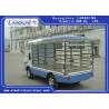 2 Seater Golf Cart Blue/White ADC 48V 5KW Electric Utility Carts with Cargo box