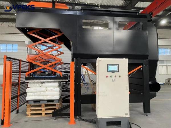 Horizontal Transfer Depalletizer Machine With Intelligent Depalletizing System
