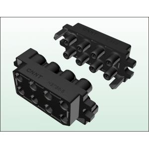 75A Electrical Screw Terminal Block PBT / UL94-V0 AC 600V  Operate With Jack And Screw