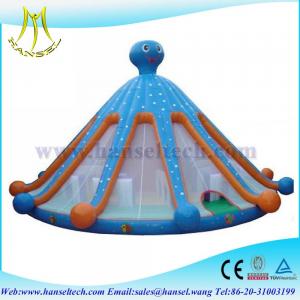 China Hansel top quality octopus inflatable bounce houses playing equipment supplier