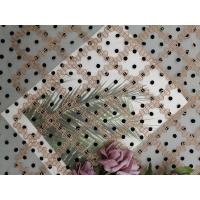 China 125cm Polka Dot Embroidery Flocked Tulle Mesh Fabric on sale