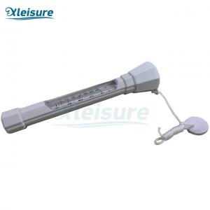 China White Simple And Convenient Plastic Swimming Pool Spa Floating Water Temperature Thermometer supplier