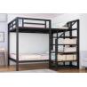 China Modern Bunk Bed Kids Metal Bunk Beds School Furniture Simple Metal Bed Frame For Home Use wholesale