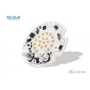 China AC 120 V Flicker Free Round Module with 9 W CRI 90 and 95 Lm / W wholesale