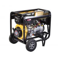 China 180A 10HP 5KW Portable Diesel Generator-Single Phase on sale