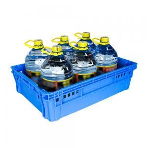 China Mesh Style Plastic Food Turnover Box for Eco-Friendly Bread and Food Storage Solution supplier