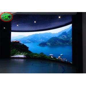 China New Technology Indoor Full Color HD Curve P3.91 LED Video Wall Screen Stage Rental Flexible LED Display supplier