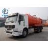 15000L / 15m3 Sinotruk Howo Sewage Pump Truck Q235 Tank Material ZZ1257N4341W