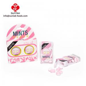 Sugar Free Mints Fruity Candy In Plastic Container