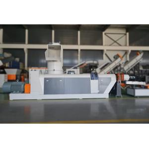 China 400kg/Hr  LLDPE Waste Plastic Single Screw Plastic Extruder Machine supplier