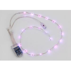 Colorful RGB Rechargeable LED Light Strips For Shoes OEM/ODM