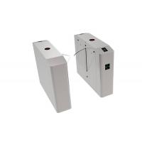 China BLDC Motor Flap Gate Turnstile DC24V Acrylic Fingerprint Bi Directional on sale