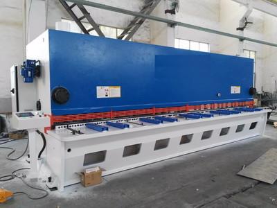 6M Long MS Plate Guiiotine Shear Machine With Cr12mvo Shear Blades cutting 12mm