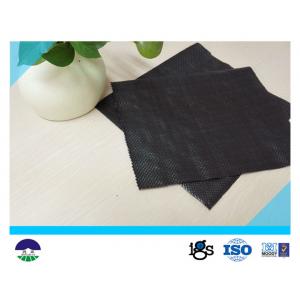 China 298G Tensile Strength Of Woven Geotextile Fabric For Reinforcement supplier