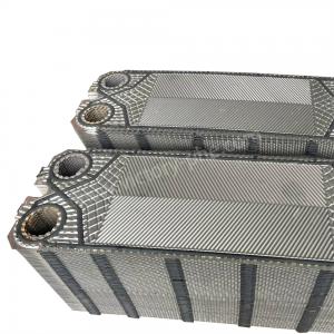 China Gasketed Tranter Heat Exchanger Plates Chevron Pattern Design supplier