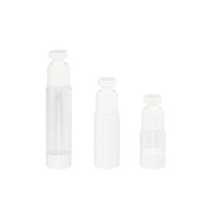 China 15 ml / 30 ml / 50 ml AS+PP Bouteille sans air avec pompe à pulvérisation Bouteille à pulvérisation en plastique UKP21 supplier