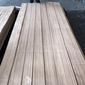 Durable Odorless Wood Grain Veneer , Multipurpose Timber Veneer Wall Panels