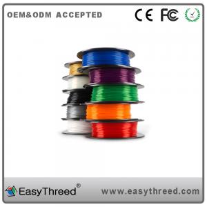 China Easthreed Multi Color 1Kg Per Roll Pla 3D Printer Filament Flexible Tpu Material supplier