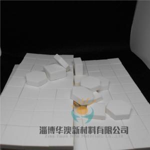 Al2O3 Alumina Ceramic Hexagonal Tiles Heat Resistance