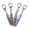 Steel Pocket Crystal Stone Mini Pen Key Chain With A Novelty Display