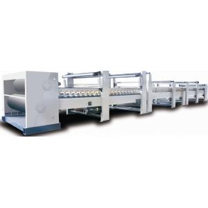 China 0.6-0.9Mpa Air Source Pressure Double Facer Corrugated Cardboard Production Line supplier