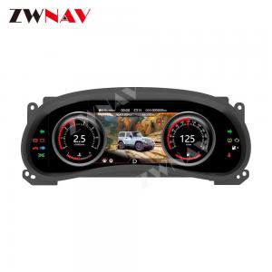 12.3 " LCD Digital Instrument Cluster Display Jeep Wrangler Car Dashboard GPS Navigation