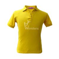 China Summer Casual Slim Fit Short Sleeve Yellow Polo T Shirt Men's 0EM on sale