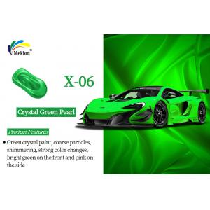 1K Crystal Green Pearl Paints Excellent Performance Auto Refinish Car Body Paint