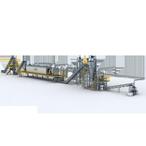 Separating Waste Tire Recycling System Automatic Multipurpose