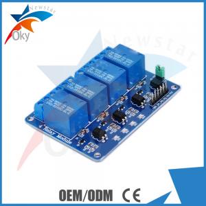 China 5V 4 Ch SSR Solid State Relay Module For Arduino Low Level Trigger 240V 2A supplier