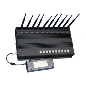 China 2G 3G 4G GPS Cell Phone Wifi Jammer , Mobile Phone Signal Blocker For Schools supplier