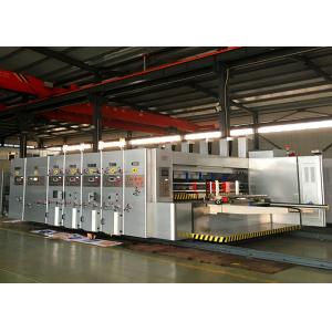 China Fully Automatic Corrugated Box Flexo Printing And Die Cutting Machine supplier