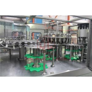 China SEW Motor Plastic Bottle Filling Machine For Herbal Tea / Juice Hot / Korea Rice Wine supplier